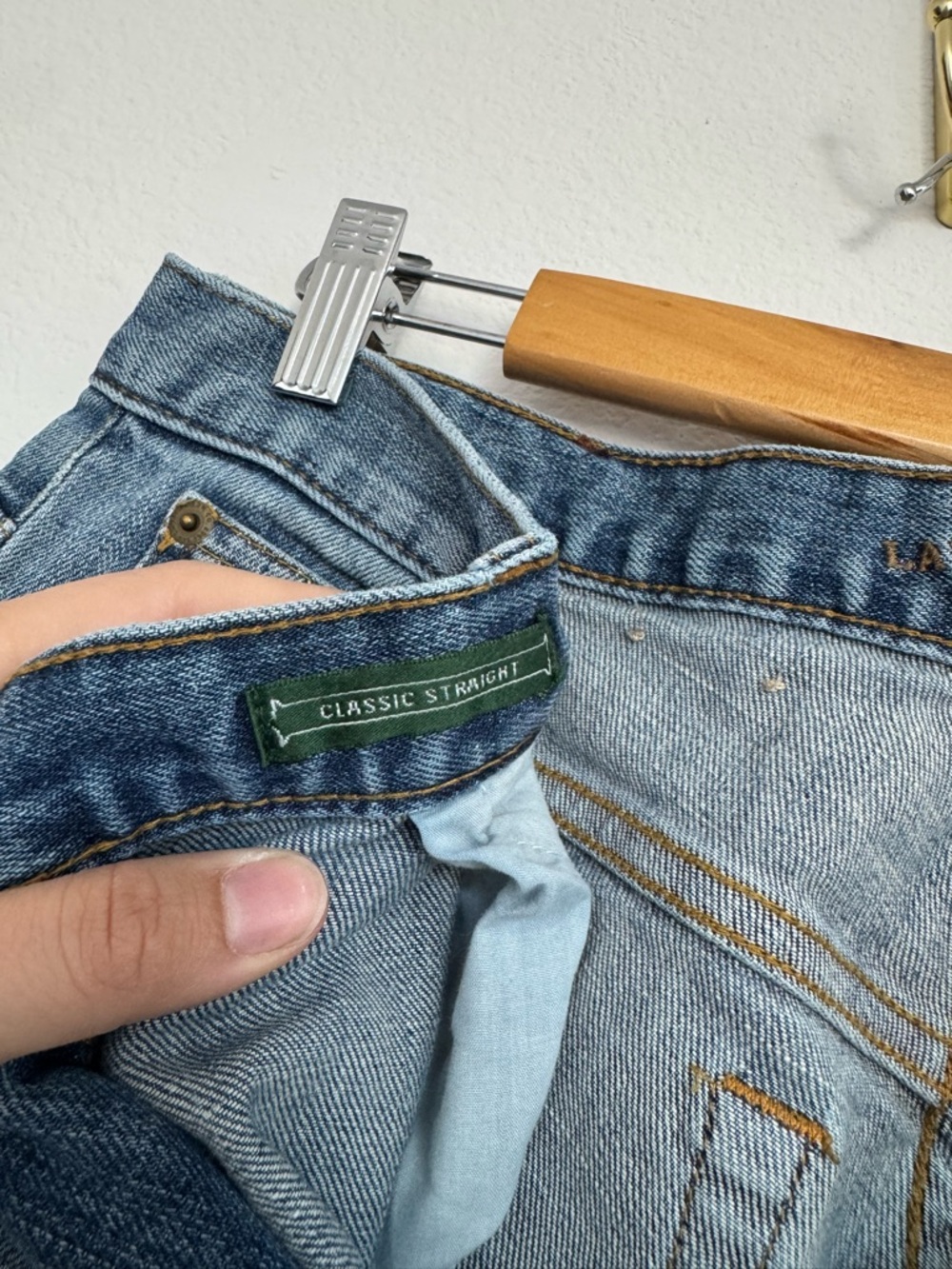 Lauren Jeans Co Straight Leg Ankle Length Jeans - Picture 4 of 8